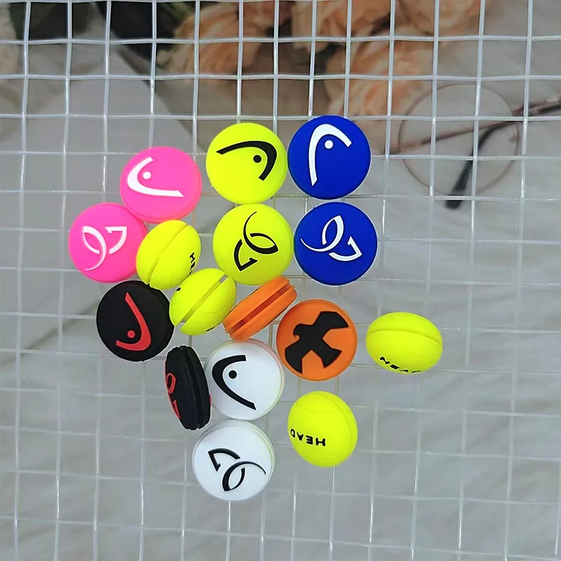 Double-sided Embedded Silicone Tennis Racket Shock Absorber Xiaodehai European Racket Shock Absorption Multi-style Optional