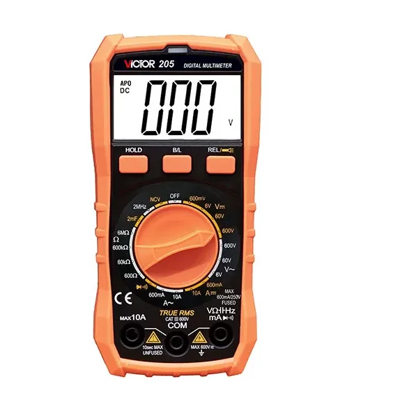 VICTOR 205 5999Counts Large LCD Display Auto-Ranging Digital Multimeter