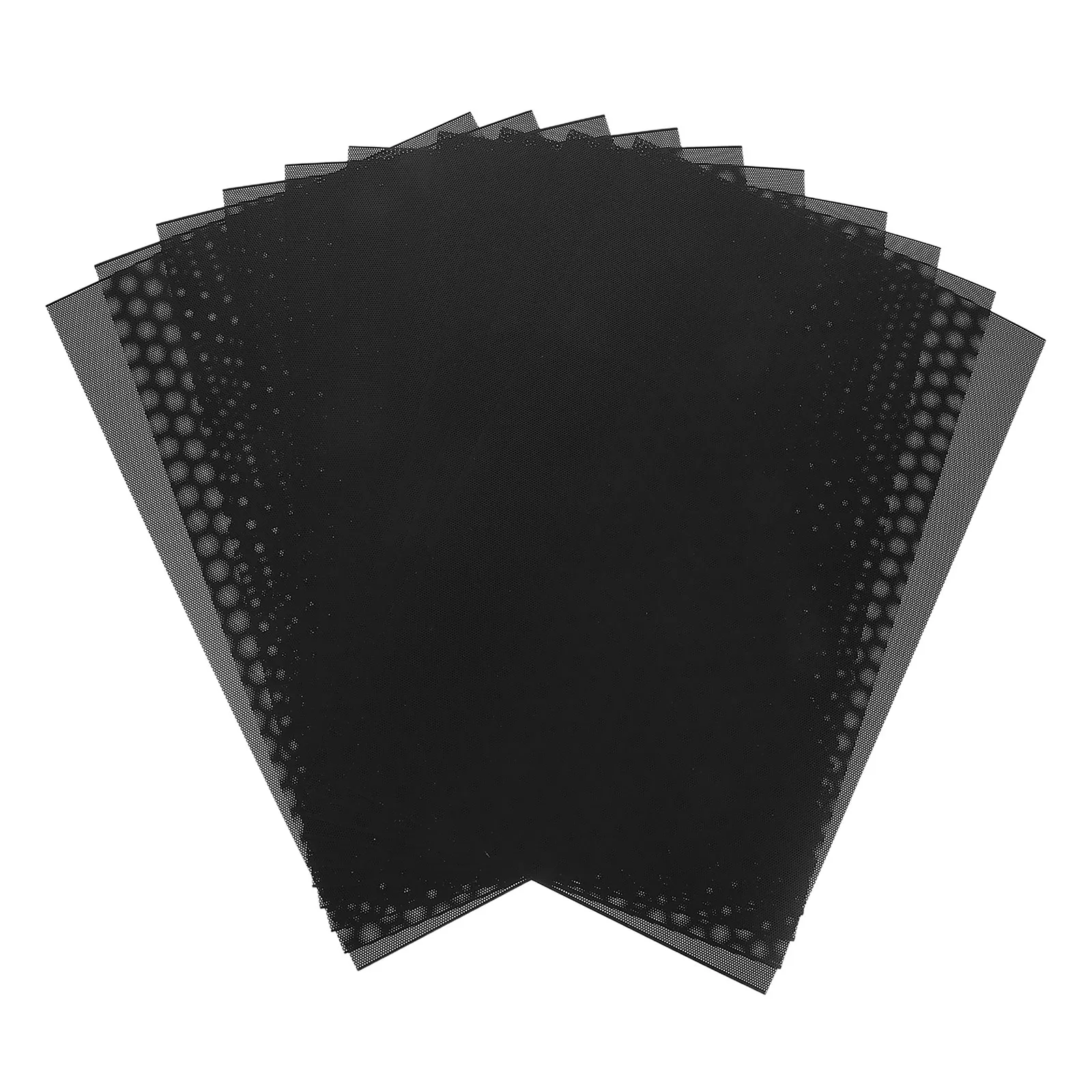 10pcs Pvc Eye Mesh Sheets For Diy Fursuit Masks Making Materials Animal Costume Cosplay Props Eye Mask Mesh Fursuit Blank Covers