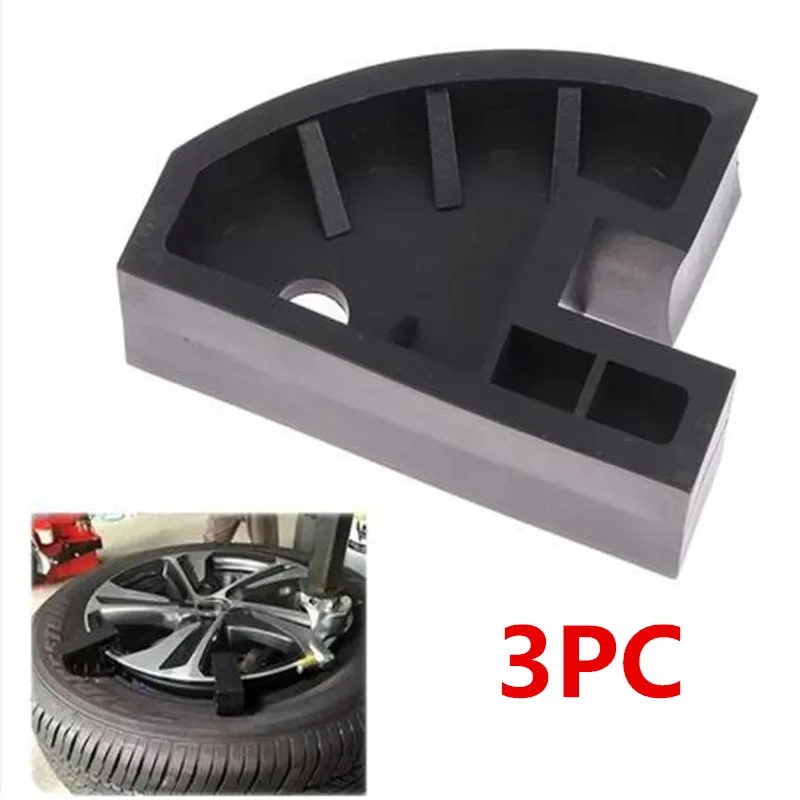 

3PC Tire Changer Machine Nylon Drop Center Clamp For Wheel Repair Mount Helper Tool