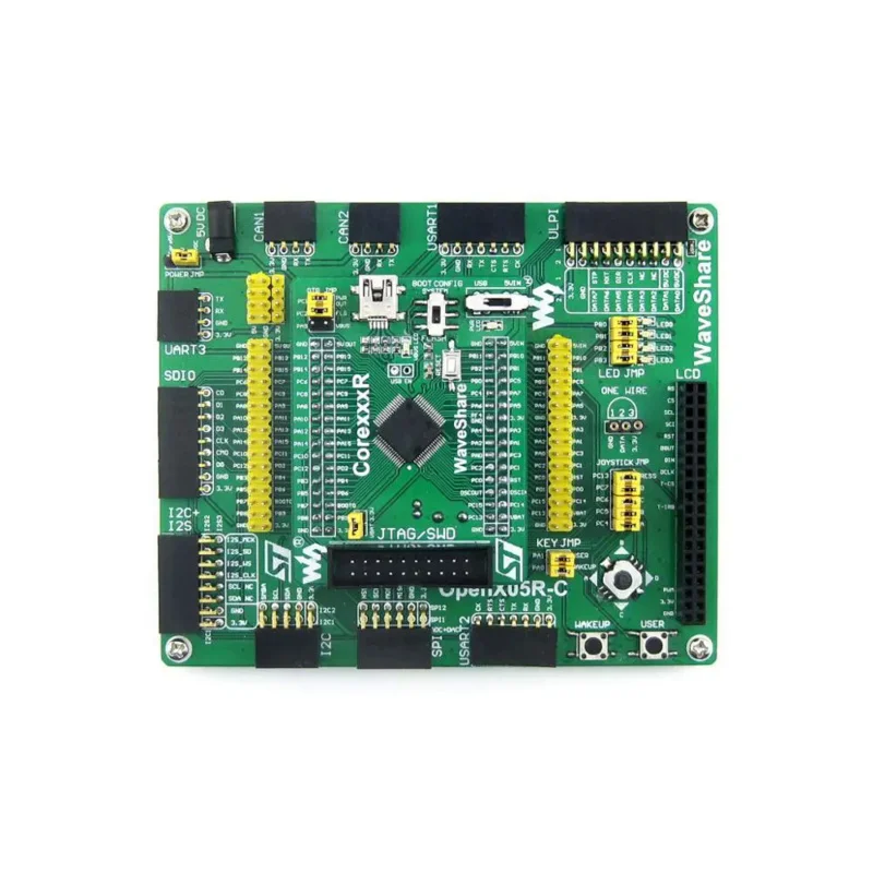 Scheda di sviluppo Waveshare STM32 per serie muslimate MCU muslimate Cortex-M4 con interfacce complete = Open405R-C Standard