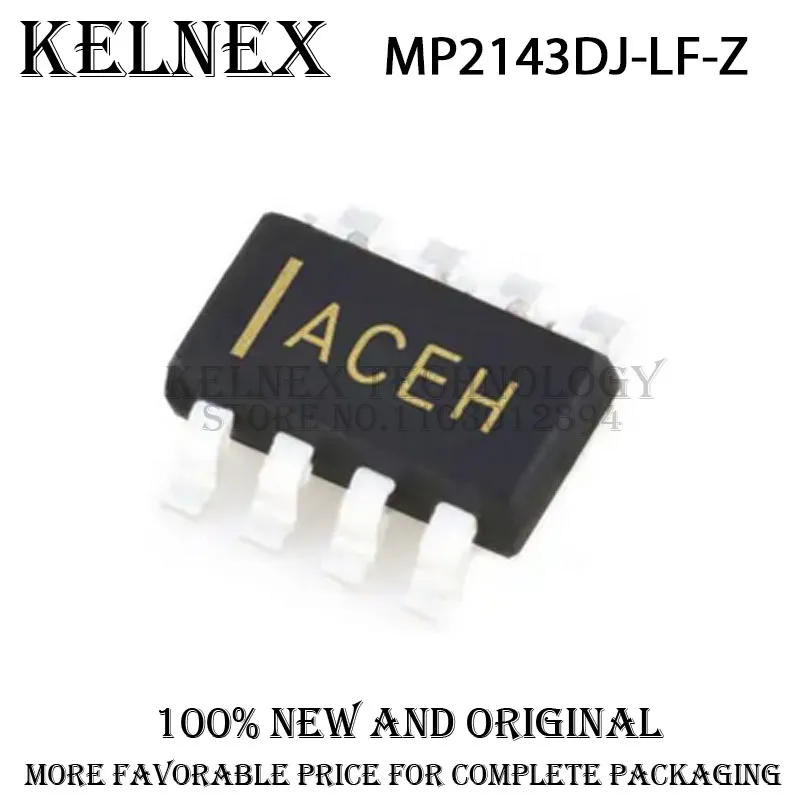 (10piece)100% New MP2143 MP2143DJ-LF-Z MP2143DJ ACEG AC.. SOT23-8 Chipset