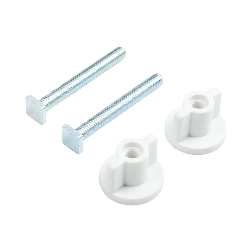 Set of 2 Stainless Steel Toilet Lid Fixing Screws Compatible with K 3566T U Model Providing Secure Fit and Noise Reduction