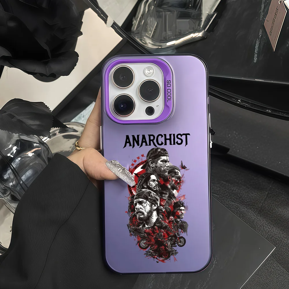 Sons Of A-anarchy TV Phone Case For Samsung S25 S24 S23 A07 A17 A06 Ultra FE Plus Protective IMD Color Cover