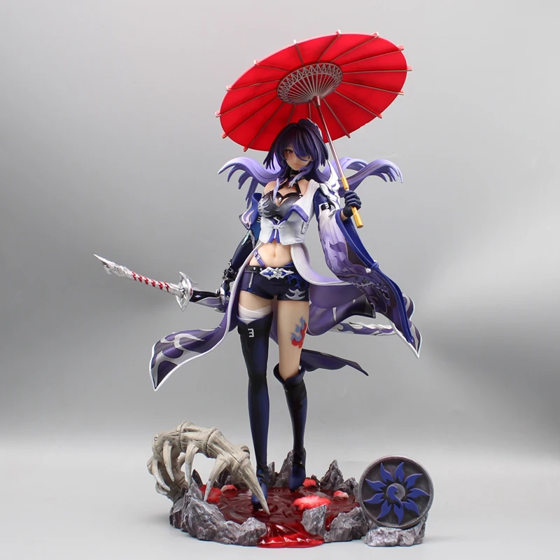 36cm NSFW Anime Figure Honkai: Star Rail Acheron PVC Action Figure Toy Adults Collection Statue Model Doll Gifts