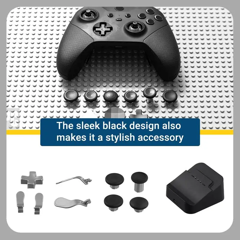 

A46U Protective Bag For Elite Series 2 Gamepad Carry Case For Controller Type-C Cable Charger Dock Stand Button Paddles