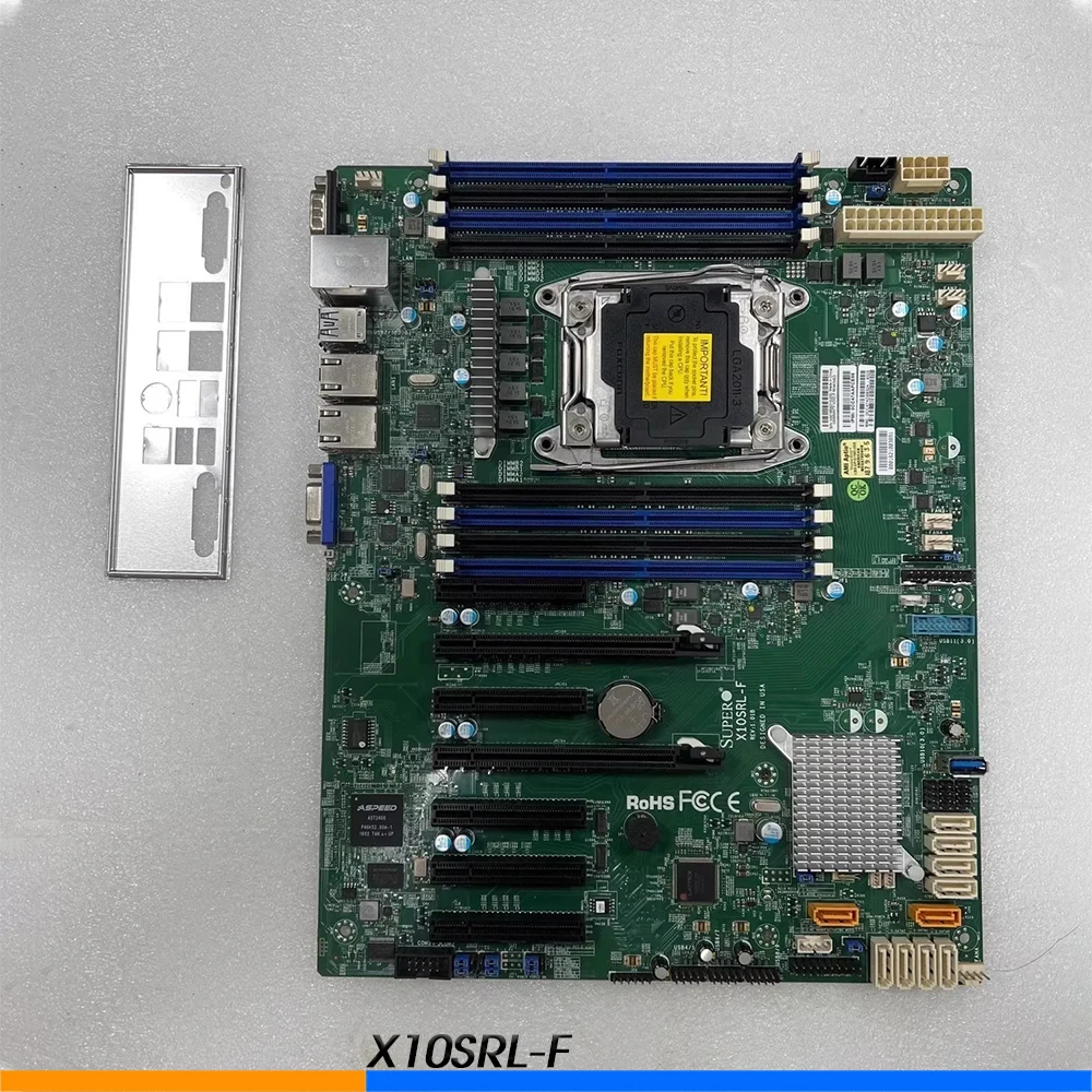 Server Motherboard For Supermicro X10SRL-F 2011-3 X99 C612