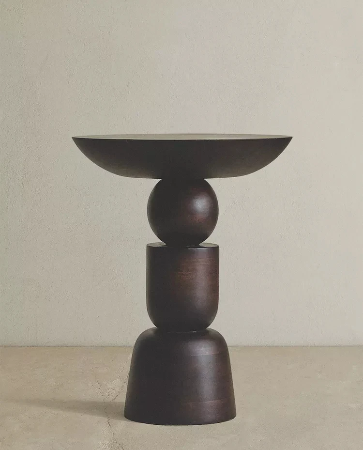 & Great Quality Wooden Coffee Table With Wide Top Suitable for Serving Snacks Drinks and Decorative Items