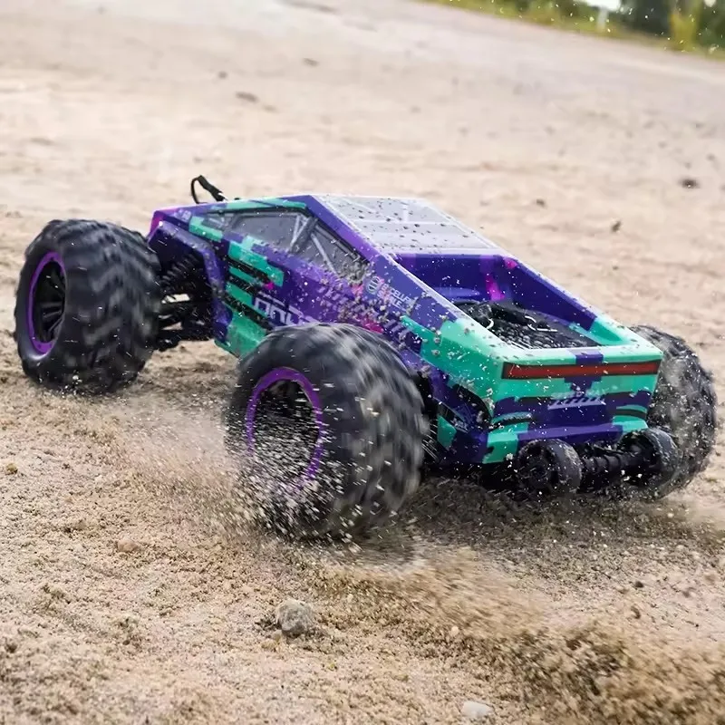 

2.4G 80KM/H High Speed Brushless 4WD Off Road Remote Control Car LED Lighting Metal Transmission Racing Drift RC Racing Car Truc