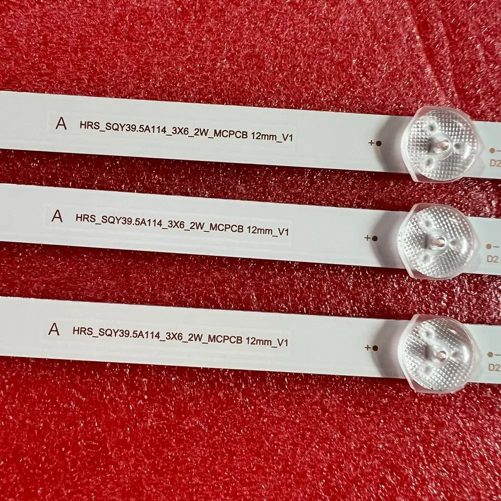 شريط LED لـ 4017ST2 HRS SQY39.5A114 3X6 2W MCPCB 12mm V1 BBK 40LEM 1071FTS2C RCA RT4038 V400HJ6 PE1 AE 0110478