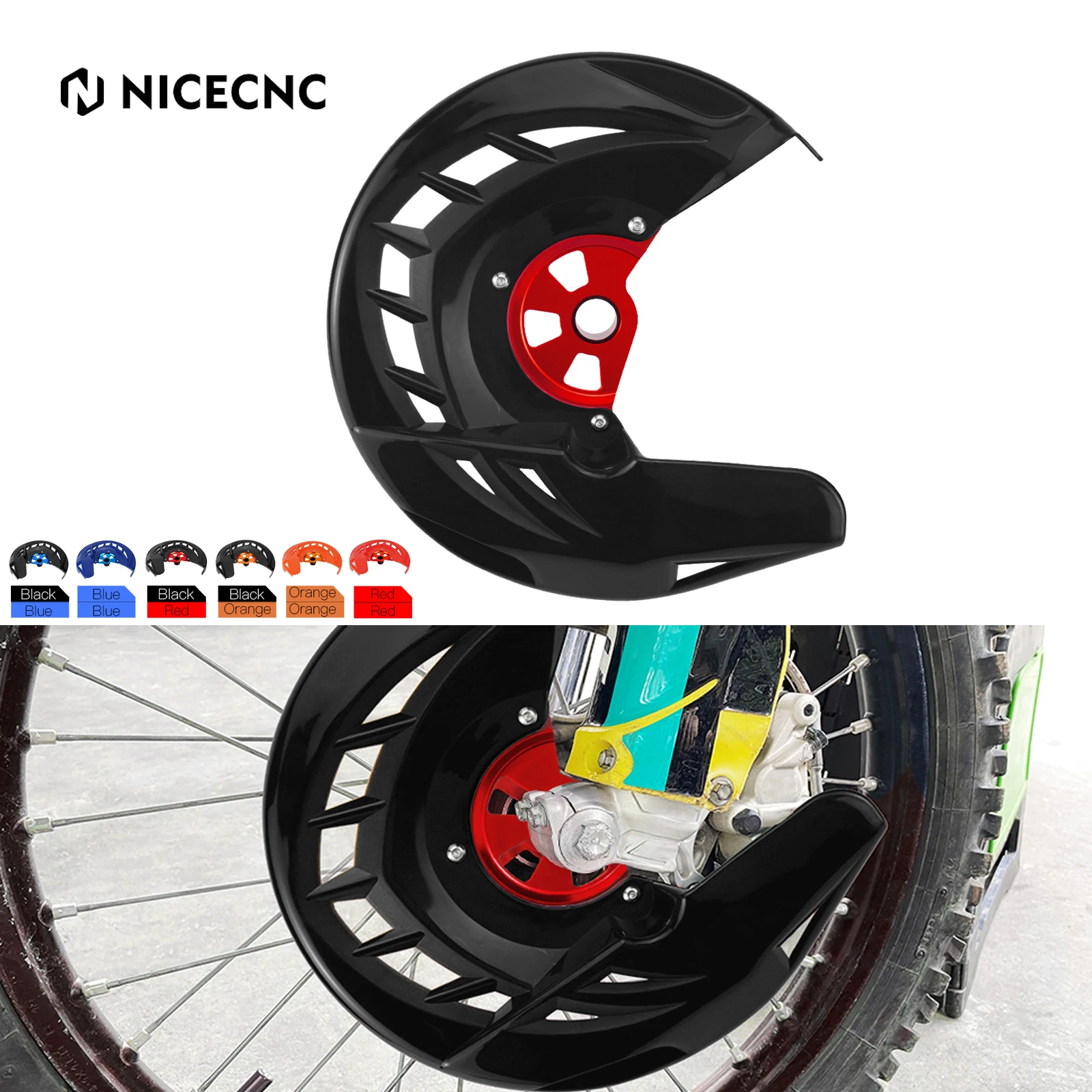 For GasGas EC 300 2021-2023 EC MC EX 125 250 300 250F 350F 450F ECF MCF EXF 250 350 450 Front Brake Disc Guard Cover Protector