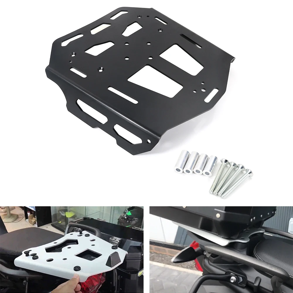 Motorcycle Rear Luggage Rack Cargo Rack CNC Aluminum Fit For Triumph Tiger 800 / XC /  XCX / XRX 2011-2016 2017 2018 2019 2020