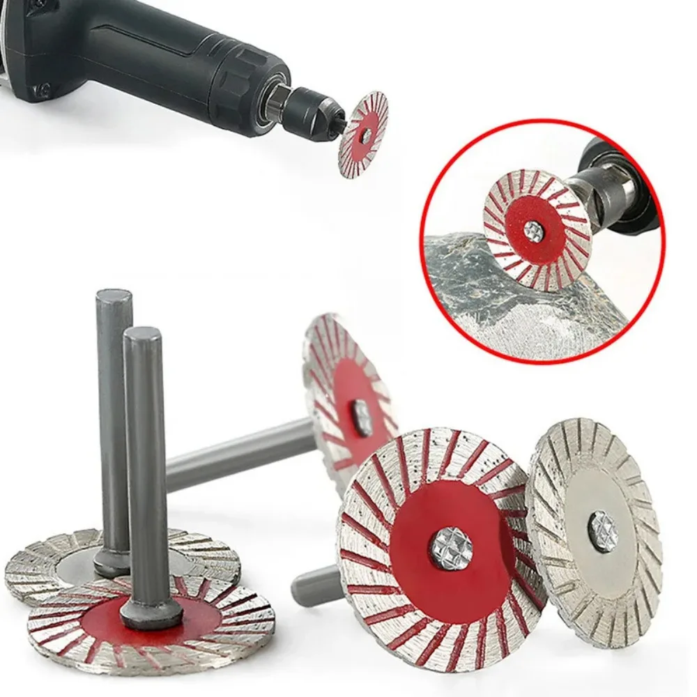 6mm Diamond Cutting Circular Saw Blade Stone Engraving 4cm Cutting Blade Lettering Electric Grinder Corrugated Blade Saw Blade