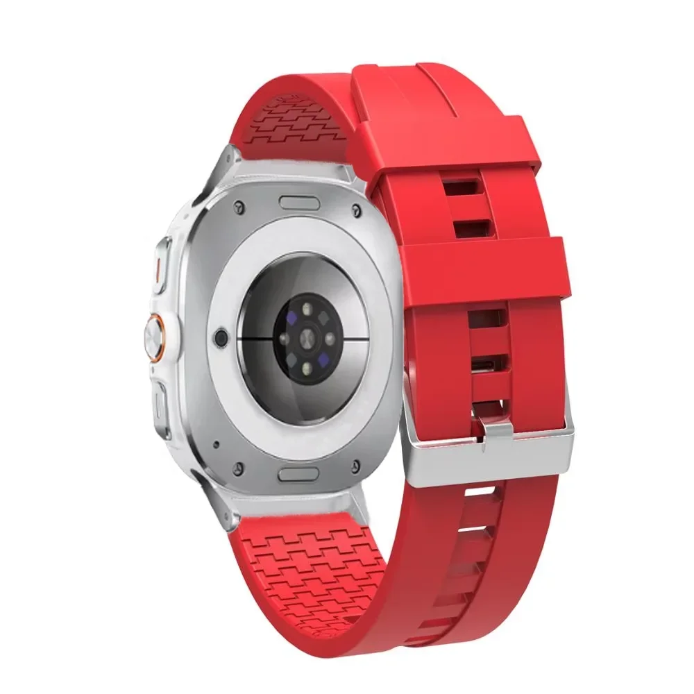 Cinturino in silicone per Samsung Galaxy Watch Ultra 47mm Bracciale di ricambio Galaxy Watch 2025 Ultra 47mm Accessori Cintura