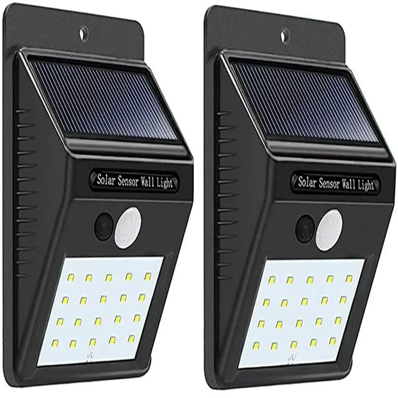 

Outdoor Security Lights, CFWQH Motion Lights for Garden Fence Patio Garage (2 Pack) Reflector led Pond Outdoor led light Psd New