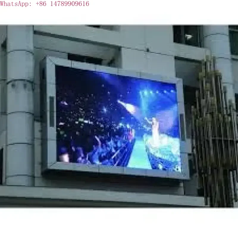 Custom Waterproof & LED DisplayApproved Video Display Fws Die-Casting Aluminum Cabinet+ Flight Case Outdoor ScreenImpact-resista