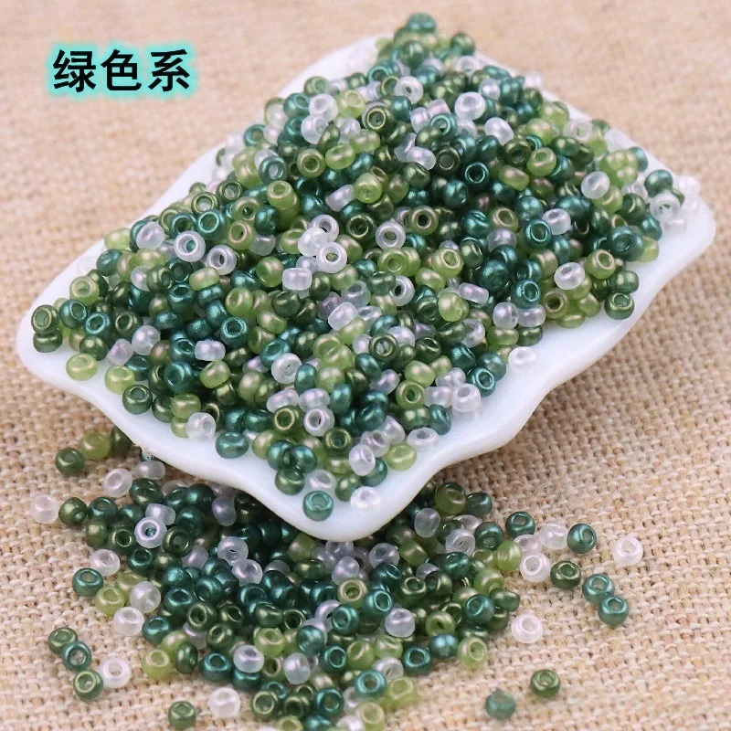 Nicht verblassende 1,5mm/2mm Perlenfarbe, farbige Imitation von Miyuki Glasreisperlen, handgefertigter DIY-Armbandschmuck, lose Perlen – Detail 9