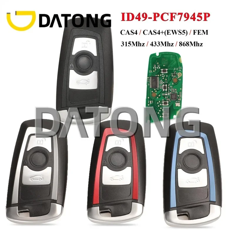 

CHANKey 315/433/868Mhz CAS4 Smart Remote Key Keytless Entry For BMW 3 5 7 Series 523 528 535 550 318 320 325 328 330 PCF7945