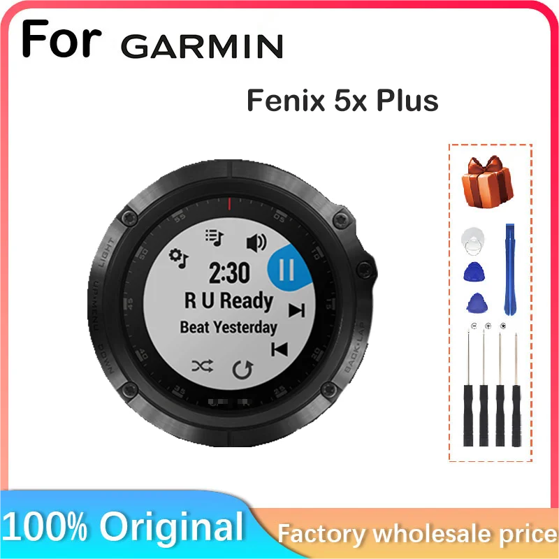 New For Garmin Fenix 5X Plus LCD Screen NO NFC For Garmin Fenix 5x Plus  Display LCD Screen Repair Parts Replacement