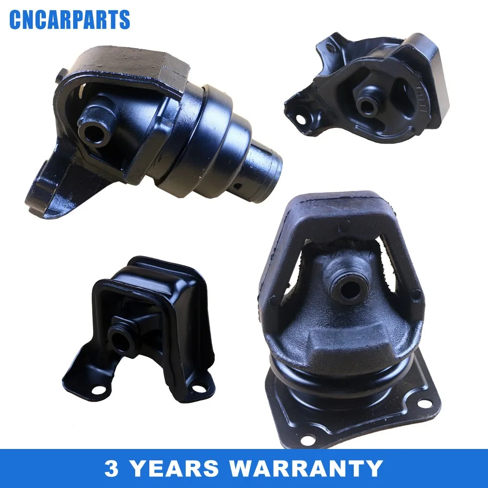 Motor And Trans Mount Set 4PCS Fit for HONDA Accord EX 2.2L 1994-1997 Manual