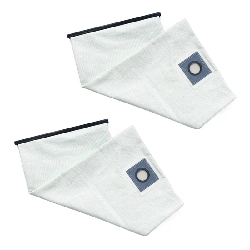 2PCS Washable Dust Bags For Karcher NT50/2 70/2 90/2  Vacuum Cleaner Parts Replacement Precision Dust Bag Zipper Bag