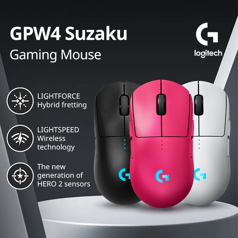 Logitech G PRO 2 LIGHTSPEED Wireless Gaming Mouse pc gamer bluetooth mouse GPW 4