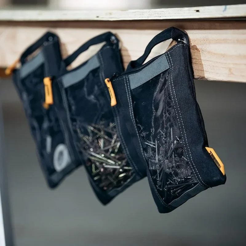 ToughBuilt TB-94-M-3 3-Piece Mesh Storage Organizer Tool Bag Set