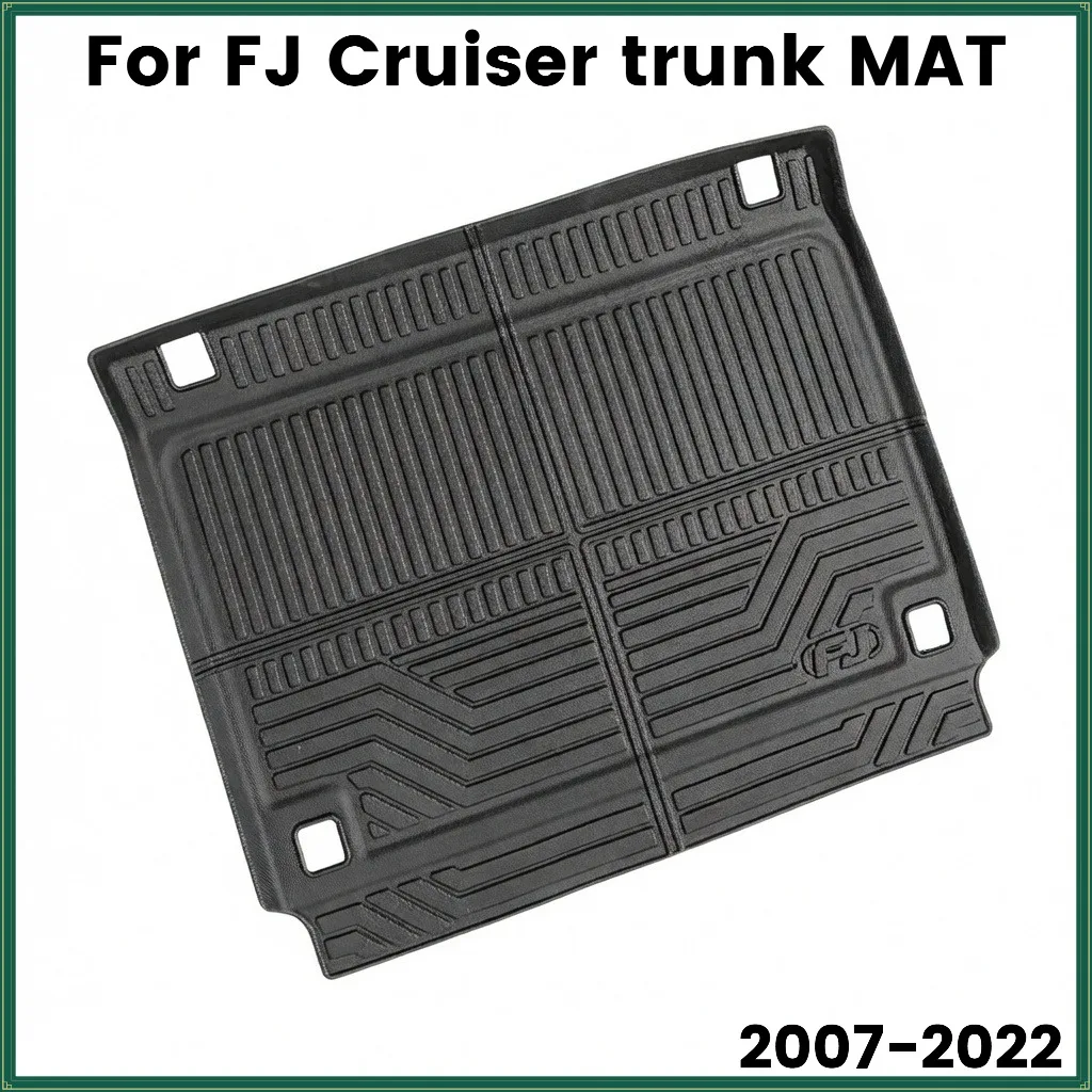 TPE 3D Trunk Mat For TOYOTA FJ Cruiser 2006-2022 Cargo Liner Accessories