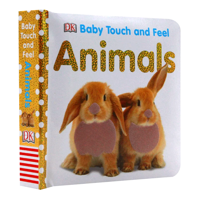 

Baby Touch and Feel Animals, Baby Children's books aged 1 2 3, English picture book 9781405329132