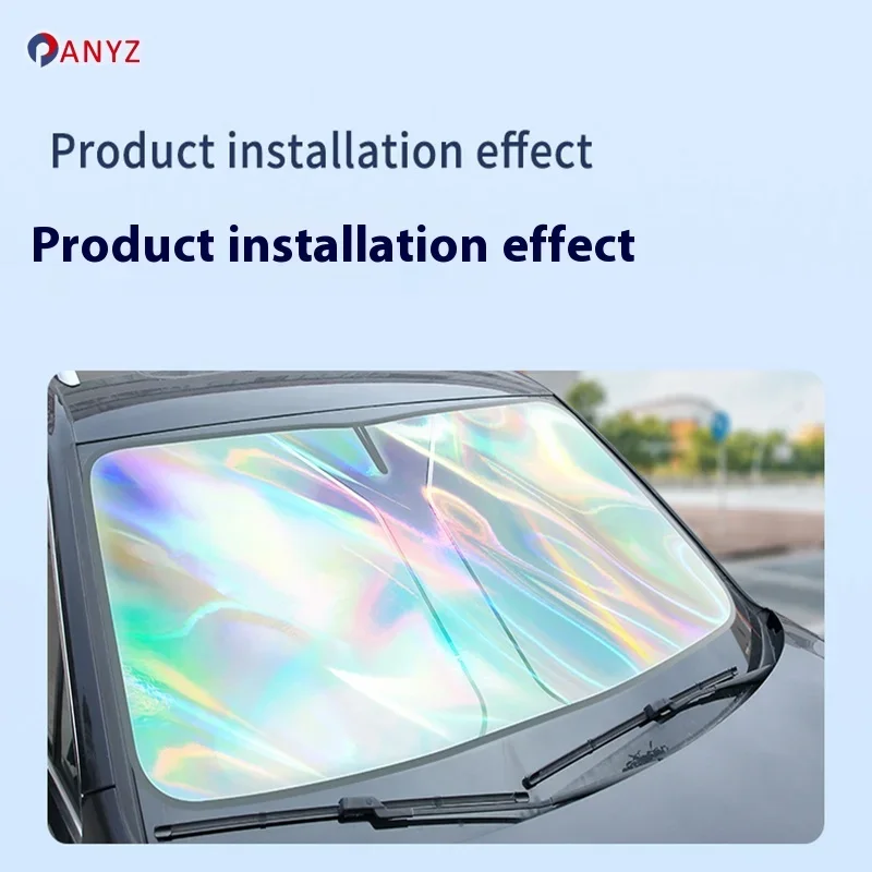 For Toyota RAV4 2019-2024 Car Windshield Sun Shade Covers Visors Auto Front Window Sunscreen Parasol Coche Sunshade Accessories view 2