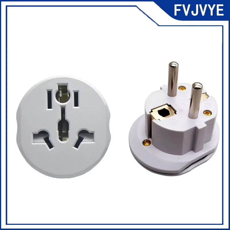 New Style EU Plug Adapter Converter Universal Socket High Quality Wall Socket AC 16A 250V AU US UK CN to EU Travel Adapter .A2