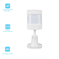 433Mhz Wireless PIR Motion Sensor Infrared Detector For Home Alarm System Intelligent Smart Home Pet Immunity With Battery