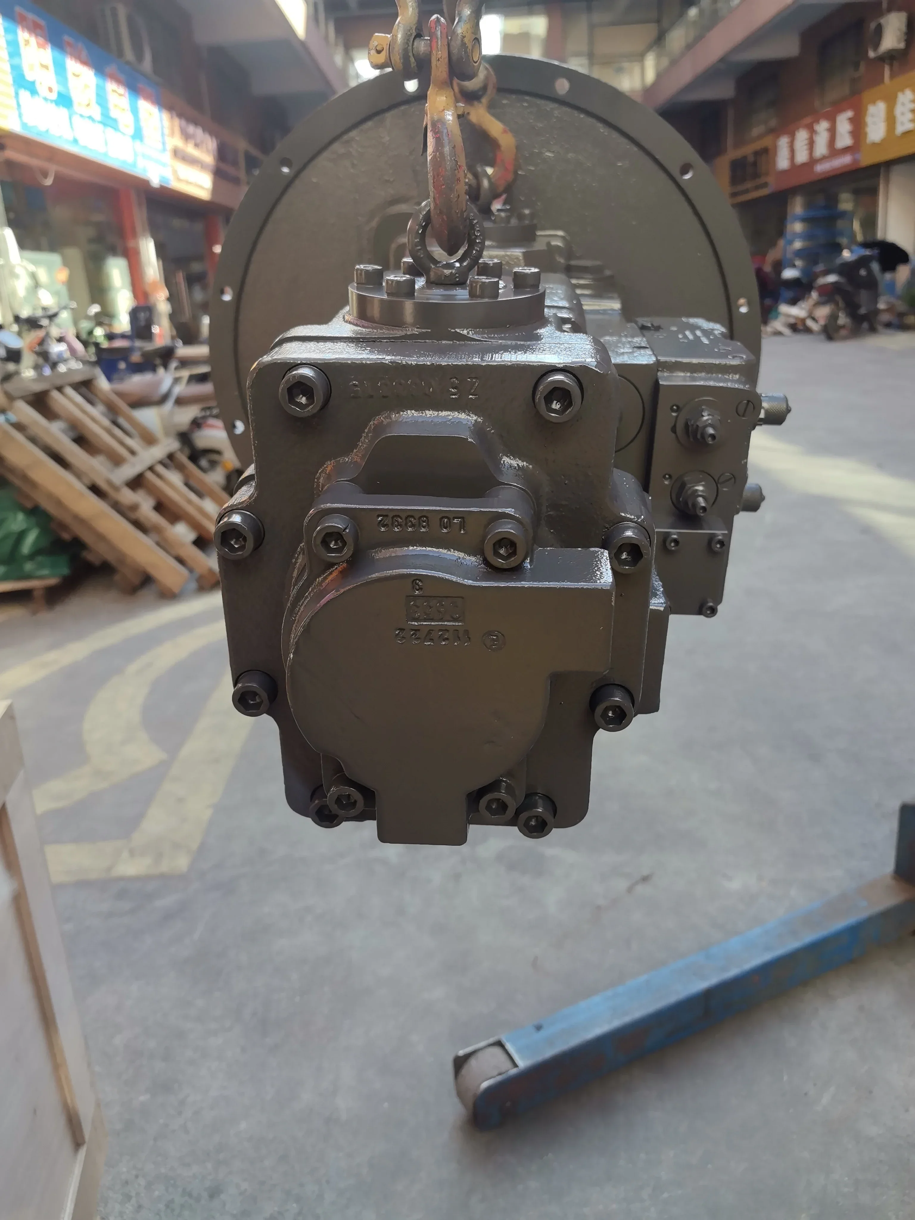 مضخة هيدروليكية ذات جودة ممتازة LPVD107 المضخة الرئيسية لحفارة Liebherr A 924 عجلة 9076756-001 LPVD مجموعة المضخات سلسلة كاملة #4