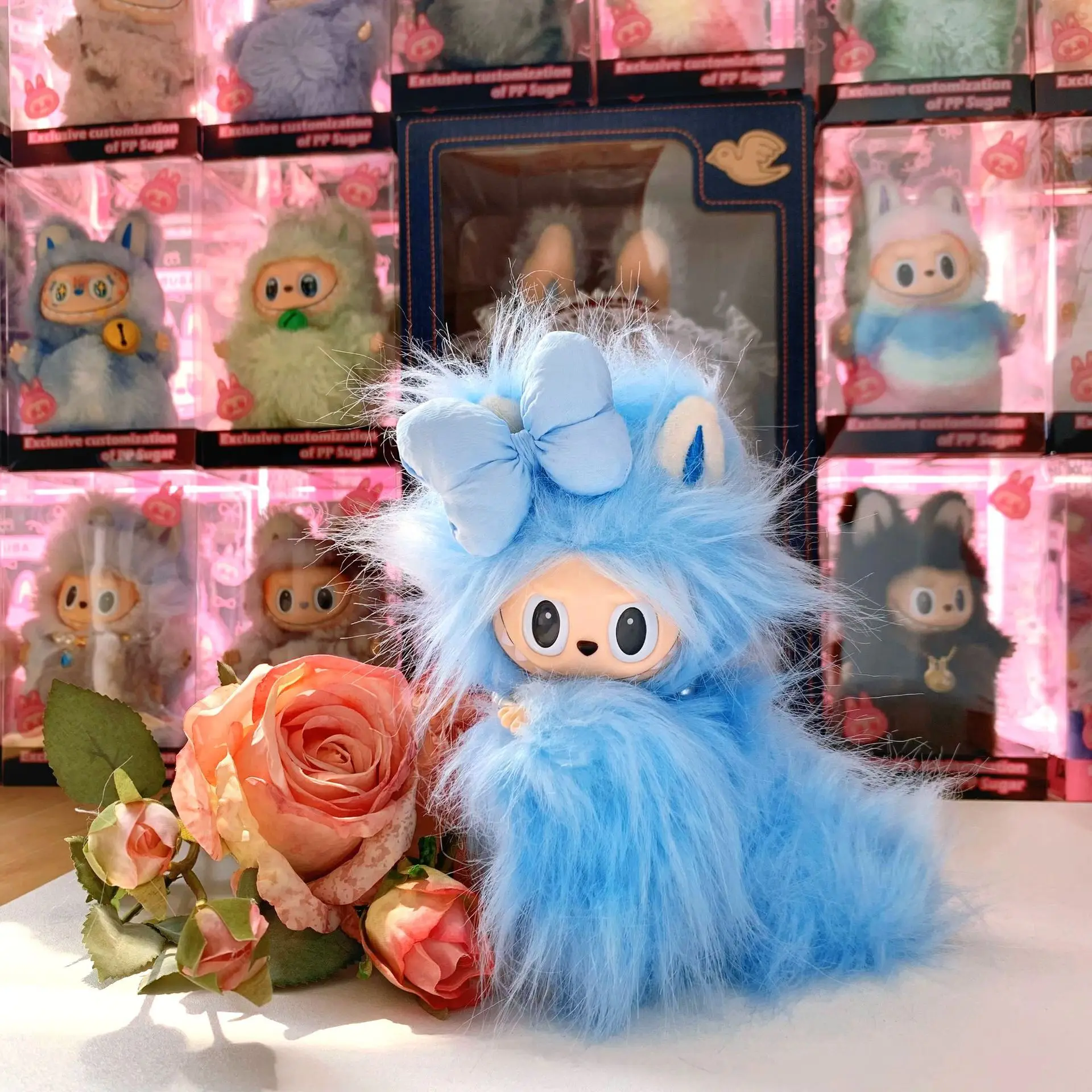 

Hot-Sale High-Quality Creative Trendy Toy Blind Boxes Kawaii Labubu Little Leader Zimomo Handmade Doll Pendant Toy Gifts