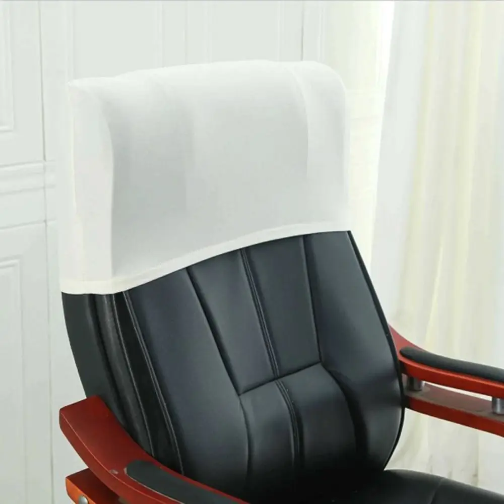 Cartoon Panda Penguin Rose Pattern Elastic Office Chair Backrest Cover Dustproof Comfortable Backrest Slipcover Household