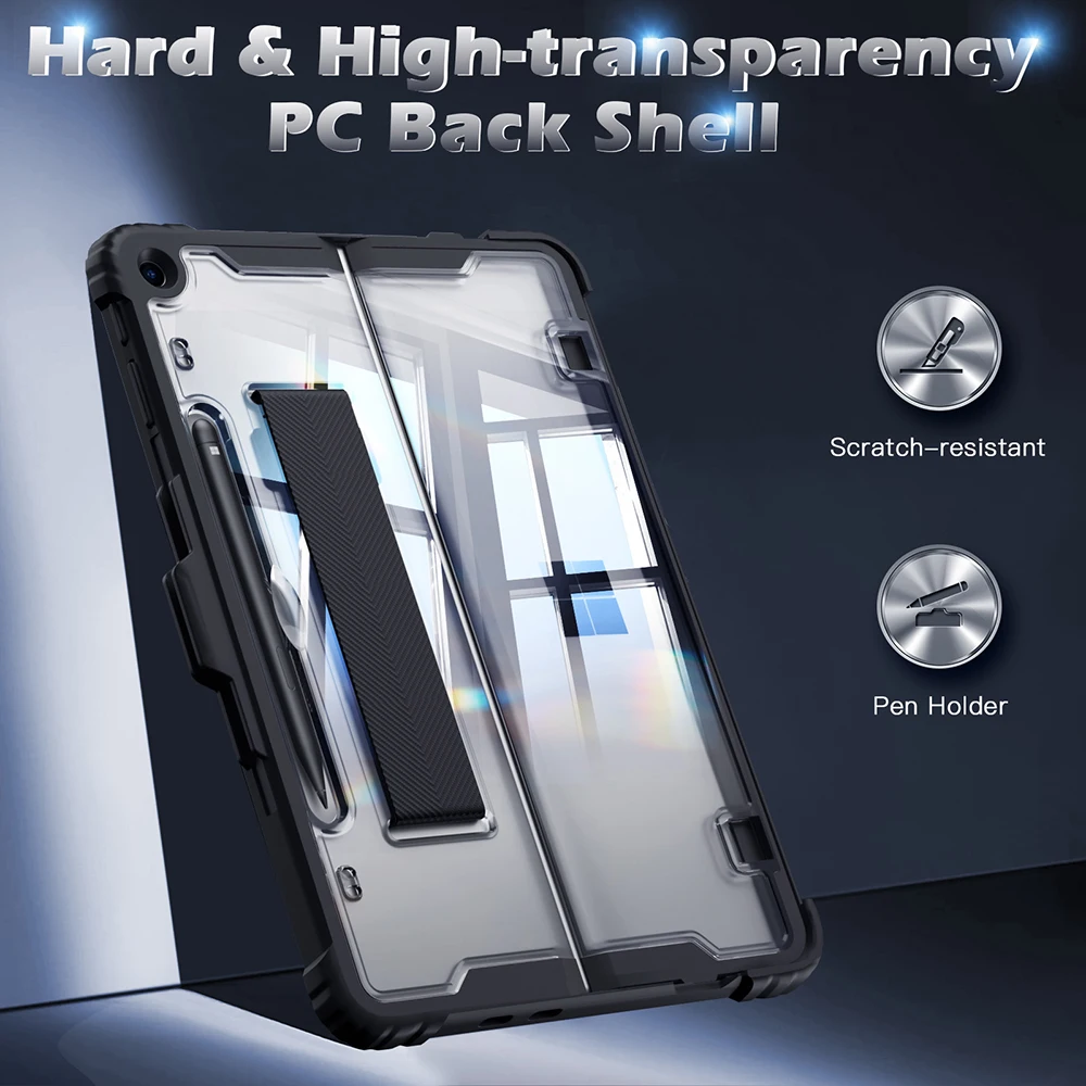Newest Case for 2026 Microsoft Surface Pro 13 Pro12 9 8 7 6 5 4 Anti-Drop Rugged Cover for Surface Go 2 3 4 Multi-Angle Stand