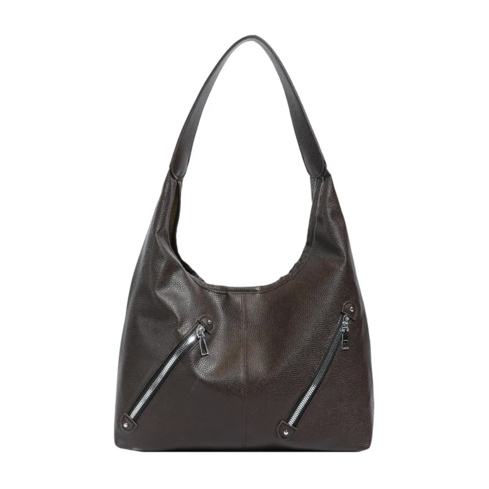 

Сплошной цвет, мягкая сумка на плечо из искусственной кожи, корейский стиль, карманы, сумка подмышки, большая вместительная женская сумка-хобо с защитой от брызг воды, повседневная