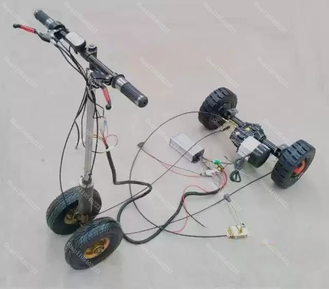 Electric Flatbed Trolley Industrial Warehouse Turnover Truck Solid Wheel