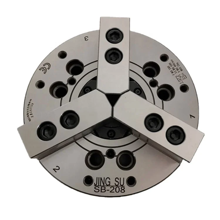 

Hot Sale 4 Inch SB204 Solid Three Jaw Hydraulic Power Chuck Oil Pressure CNC Lathe Chuck