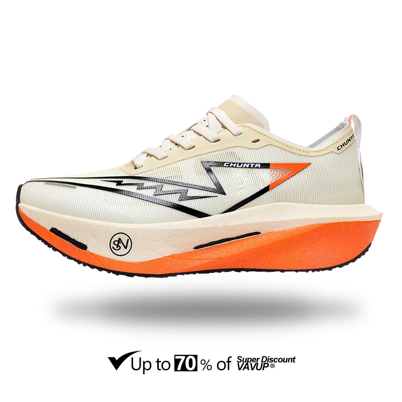 Men Running Shoes Carbon Board Marathon Speciality Sports Breathable Lightweight Women's Comfortable Athletic Chunta Sneakers image 3