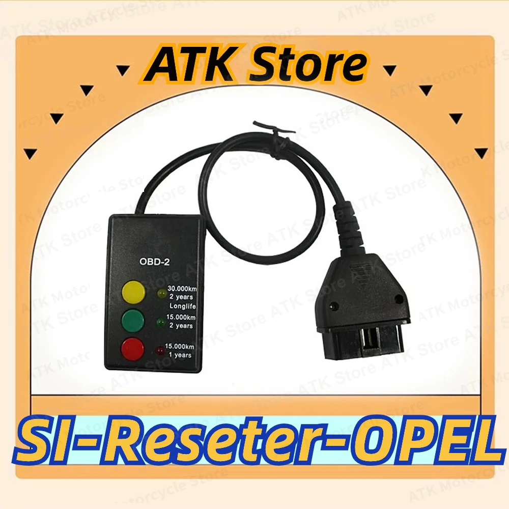 

Professional OBD2 Rester Tool Code Reader Scanner SI-Reset Tool for Opel-Astra OBD OIL Service Intervall RESET Tool