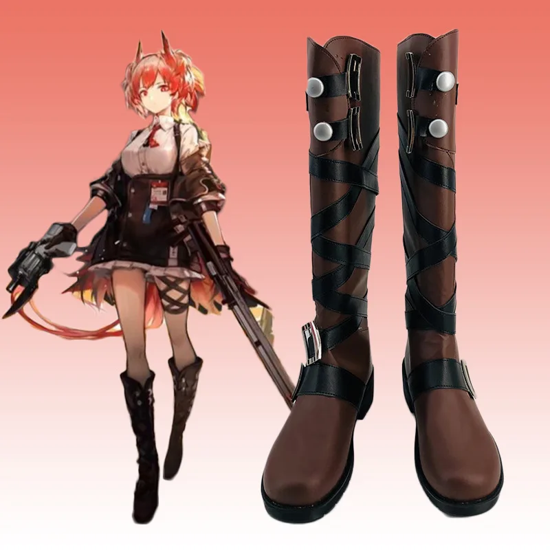 Arknights Sapatos Cosplay, Jogo Anime, Cosplay