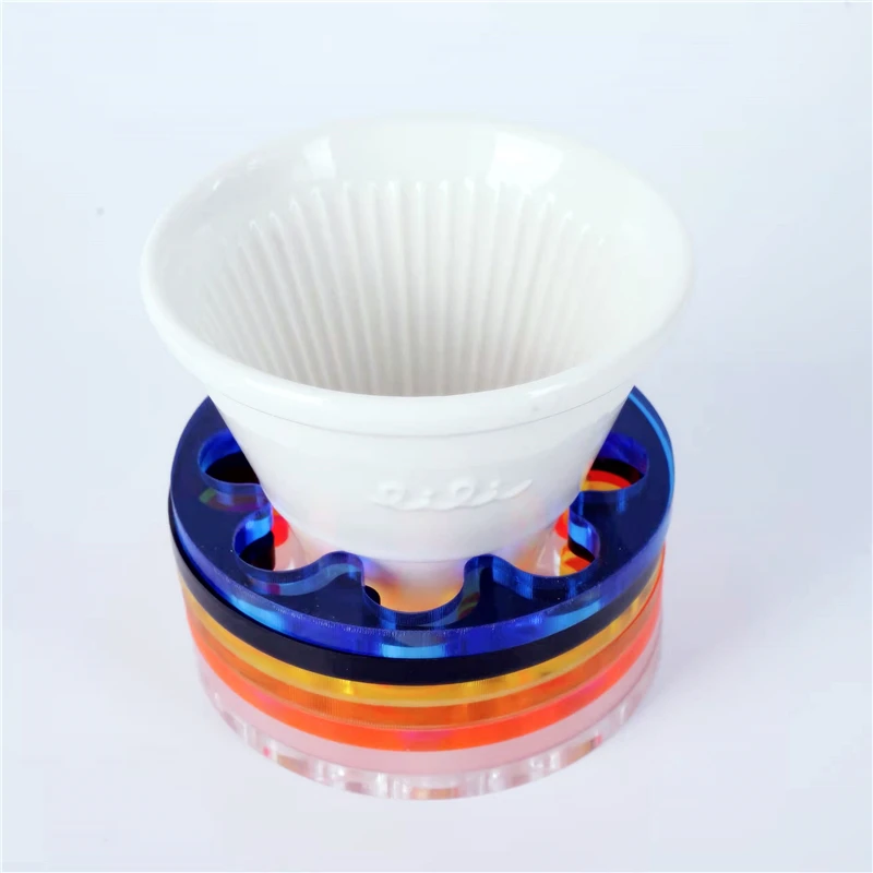 Lili Dripper As Holder Plastic Base Offering More Stable Brewing Experience Available In Many Colors