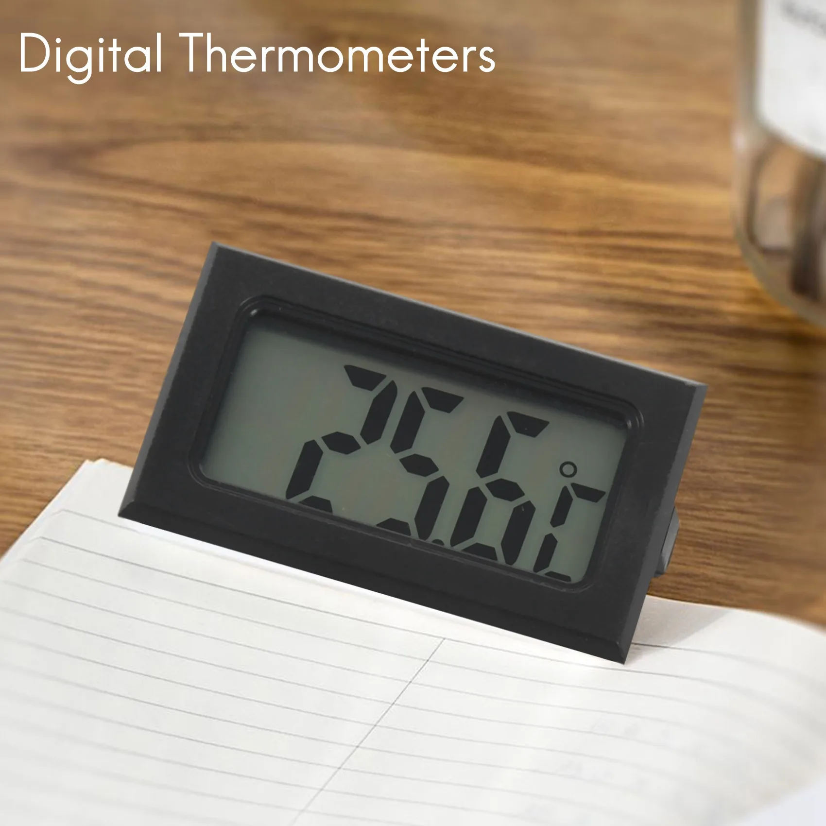 Termômetro LCD digital, Medidor de temperatura, Sensor de sonda,-50 °C a + 110 °C, Novo