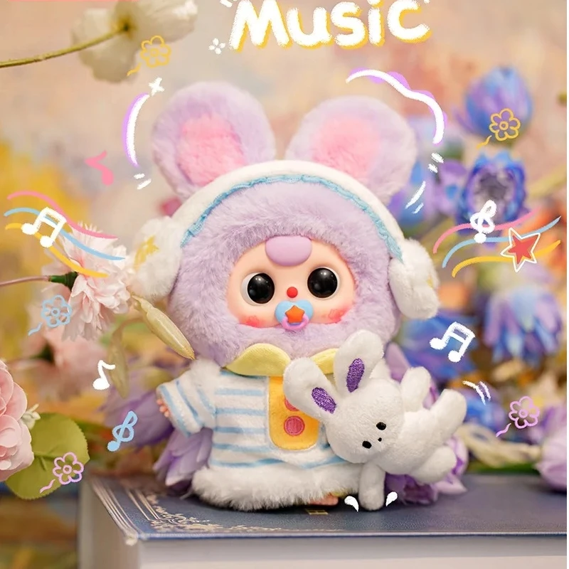 حقيقية لعب الطفل ثلاثة الحلم الحلو 100% صندوق أعمى جميل تمثال دمية الفينيل حقيبة قطيفة قلادة صندوق غامض هدية الكريسماس اللعب