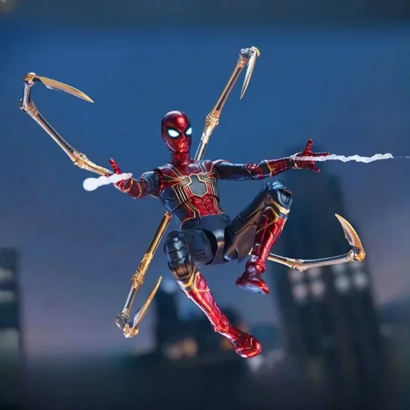 Marvel Legends Spider Man Action Figure, Sem Caminho Para Casa, Peter Parker, Coleção Modelo De Brinquedo, 2.0