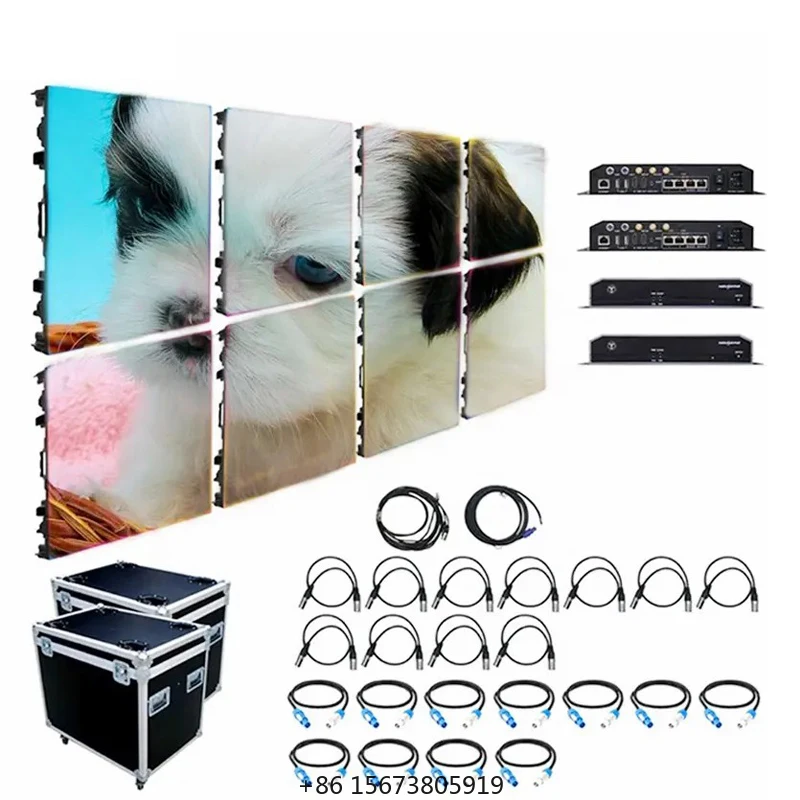 

U Series 16:9 4K Cable-less Magnetic Cob P0.7 P0.9 P1.2 P1.5 P1.8 Indoor LED Video Wall Pantallas Display Screen Panel