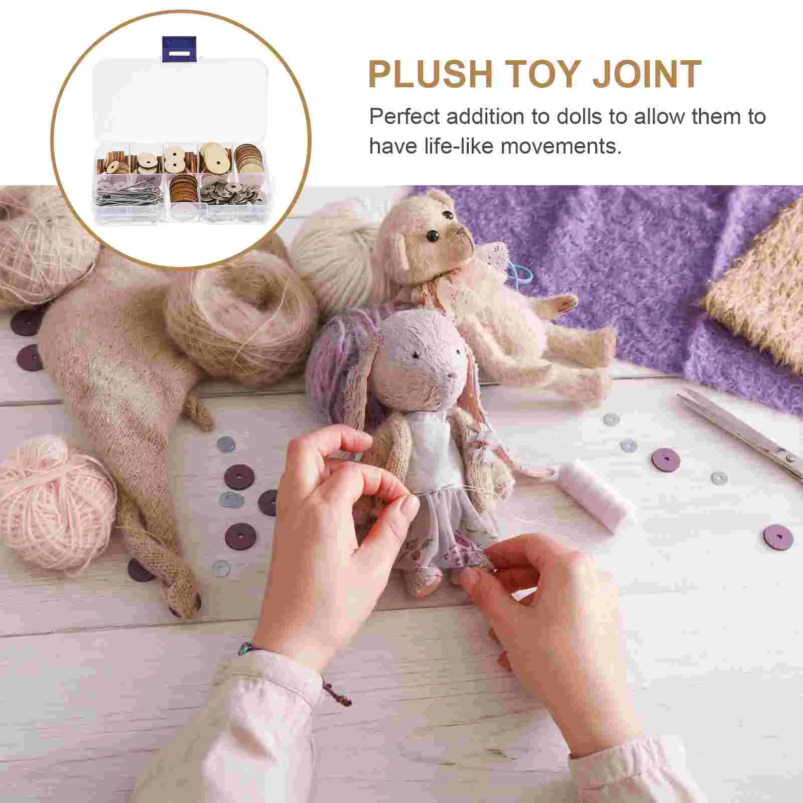 Junta cotter pino bonecas acessórios brinquedo brinquedos fazendo juntas crianças de madeira com conectores para crianças acessório diy