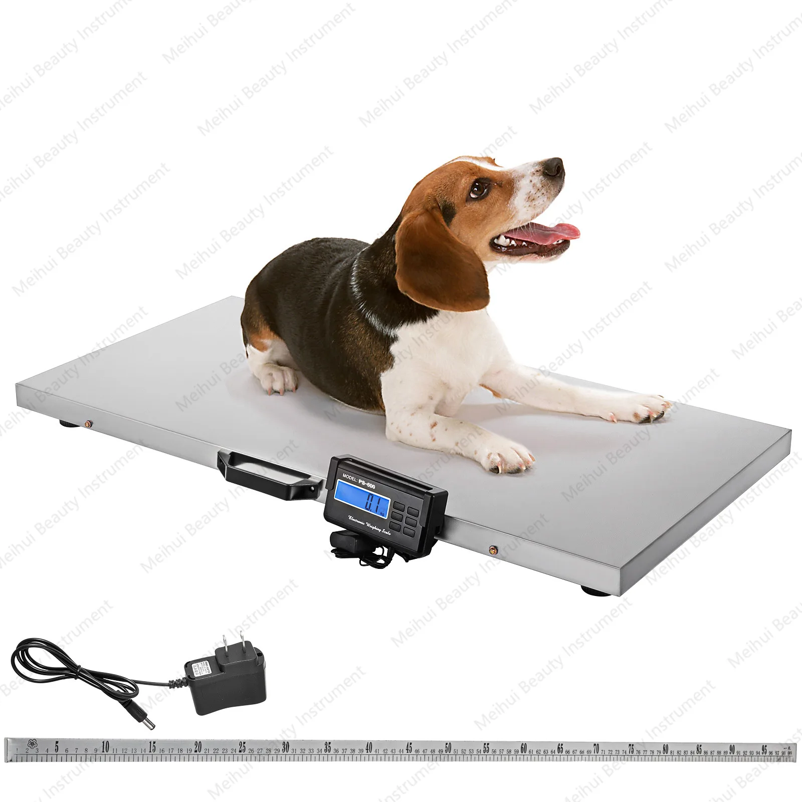 

Stainless Steel Scale Surface Postal Scale, Large Pet Weight Weighing 500kg Grazing Parcel Electronic Table Scale