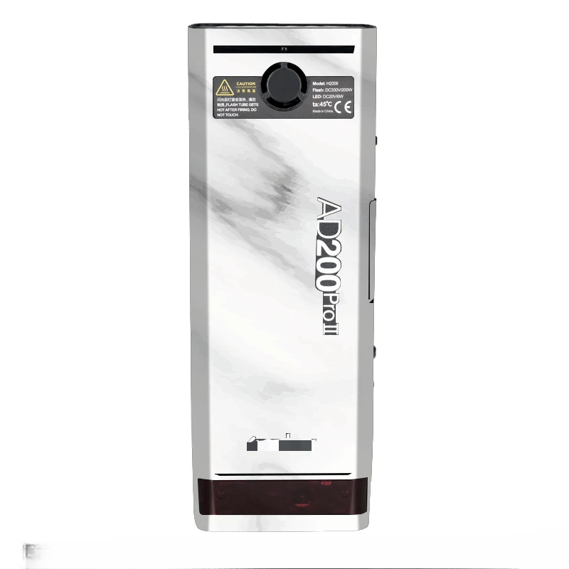 For GODOX AD200Pro II Pocket Flash Camera Sticker Protective Skin Decal Vinyl Wrap Film Anti-Scratch Protector Coat AD200Pro2